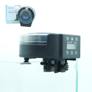 เครื่องให้อาหารปลาอัตโนมัติ Jecod RF-15/DRF-20 — 15/20 ช่องแยก