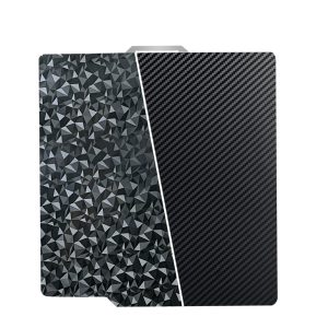 แผ่นเหล็กเตียงพิมพ์ 3D PEO + PET สีดำ (257×257 มม.) A1 / P1 / P2