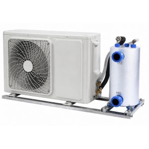 เครื่องชิลเลอร์ 9000 BTU คอยล์ไทเทเนียมแท้ แบบโฟลว์ทรู